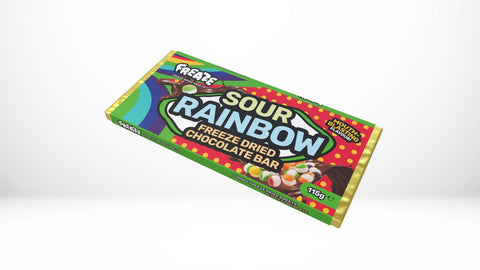 Sour Rainbow Chocolate Bar